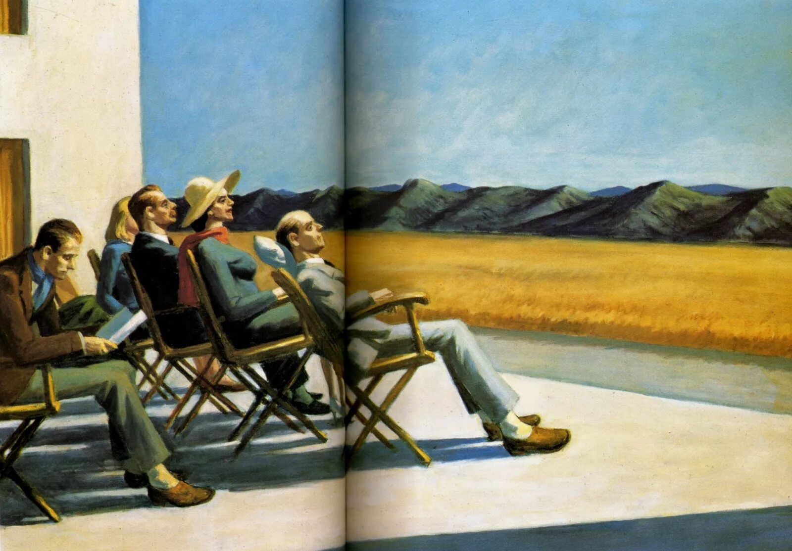 Определение автора картины. Эдвард хоппер people in the sun. художник генри хоппер. хоппер парижские картины. картины хоппера даль.