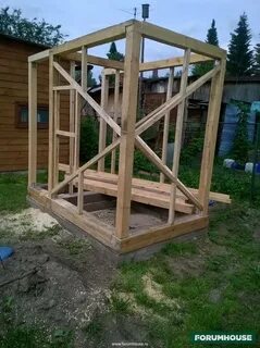 Каркас туалета