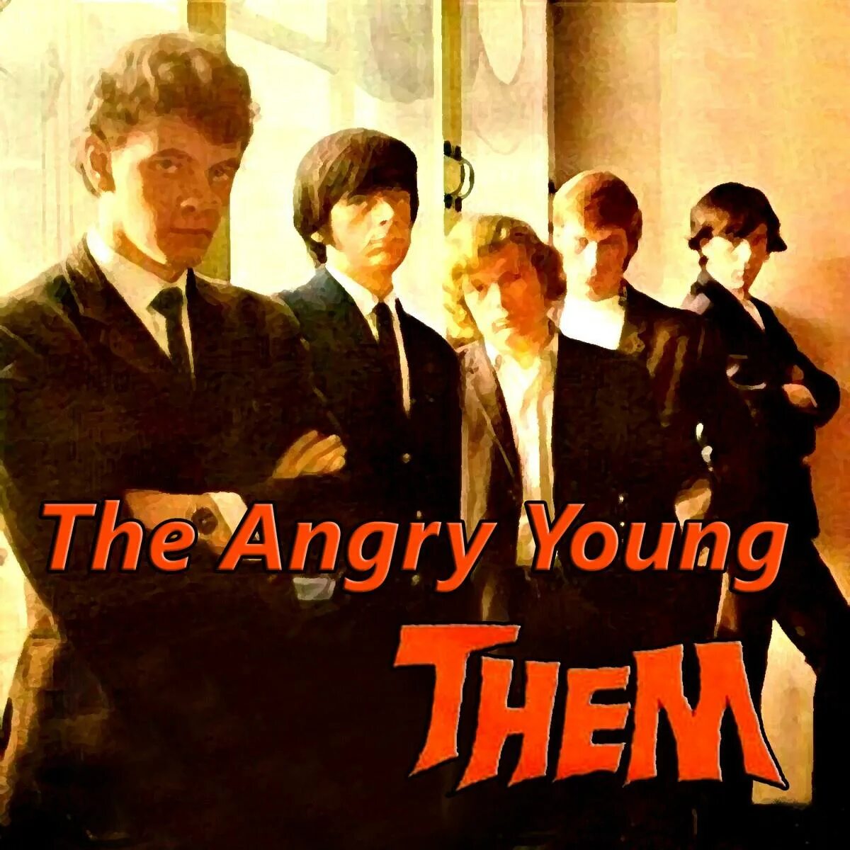 The "Angry" young them (1965). Группа them. Them ‎– the "Angry" young them!. M&A. Use them again