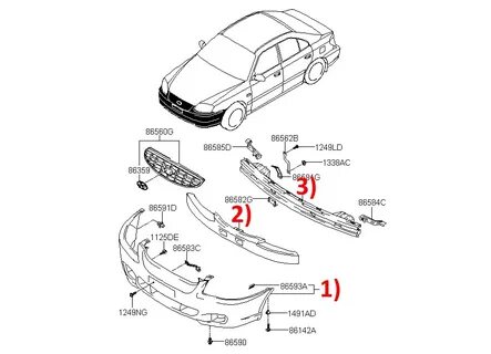 Акцент тагаз каталог запчастей