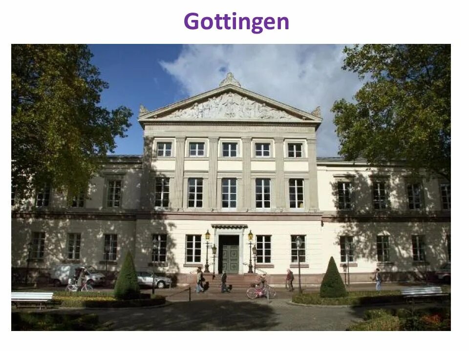 Геттингенский университет германия 19 век. Университет георга августа в геттингене. Георга-августа. Геттингенский университет германия. Университет георга августа в геттингене.