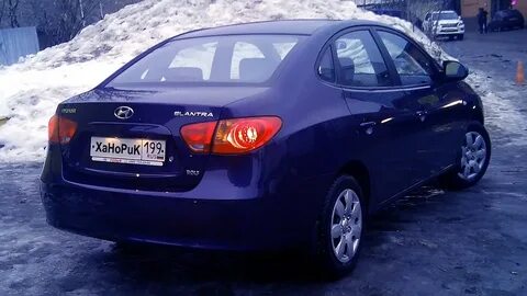 Hyundai elantra 2007 год