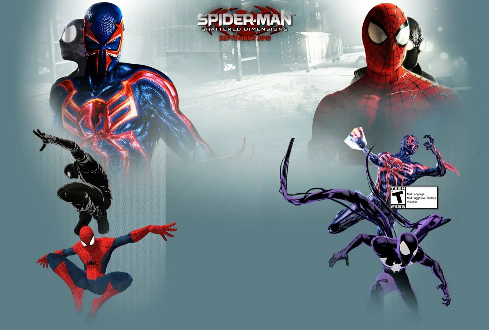 Человек паук подряд список. Человек паук 2099 shattered dimensions. спайдермен shattered dimensions. спайдермен шатер дименшенс. человек паук шатер дименшенс нуар.