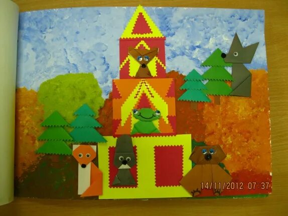 Теремок аппликация для детей средней группы. Оригами по сказкам для дошкольников. Конструирование по сказкам. Тико конструирование. Конструирование в гостях у сказки.