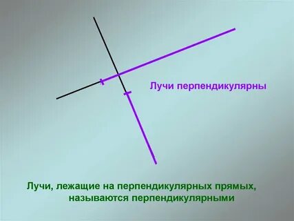Видеть перпендикулярно