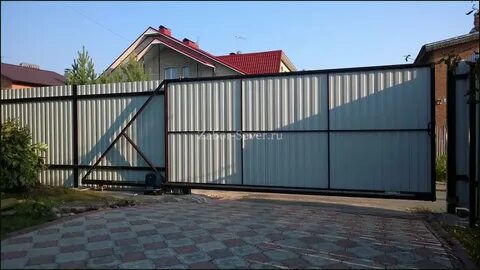 Ворота дача под ключ