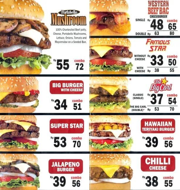 Carls jr меню. Carls junior комбо. carls junior меню. carl&#039;s jr меню. вестерн бургер карлс джуниор.