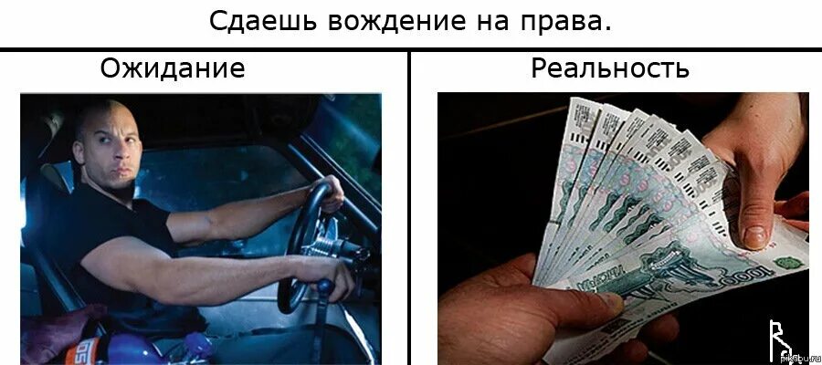 Будет сдать экзамен и получить. Экзамен на пава прикол.