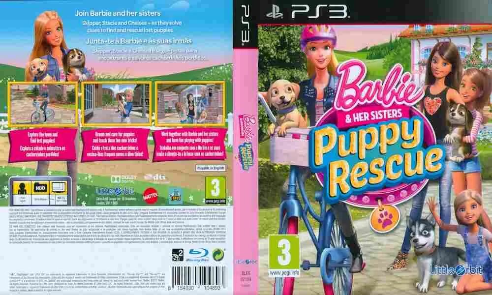 Игра Барби and her sisters Puppy Rescue. Barbie and her sisters Puppy Rescue ps3. Игры на плейстейшен 3 про Барби. Игры на плейстейшен 4 Барби.