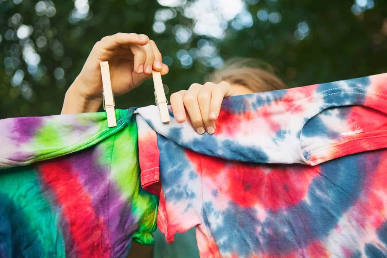 Окрашивание Tie-Dye. Tie Dye ткань. Tie-Dye clothes. Тай дай одежда.