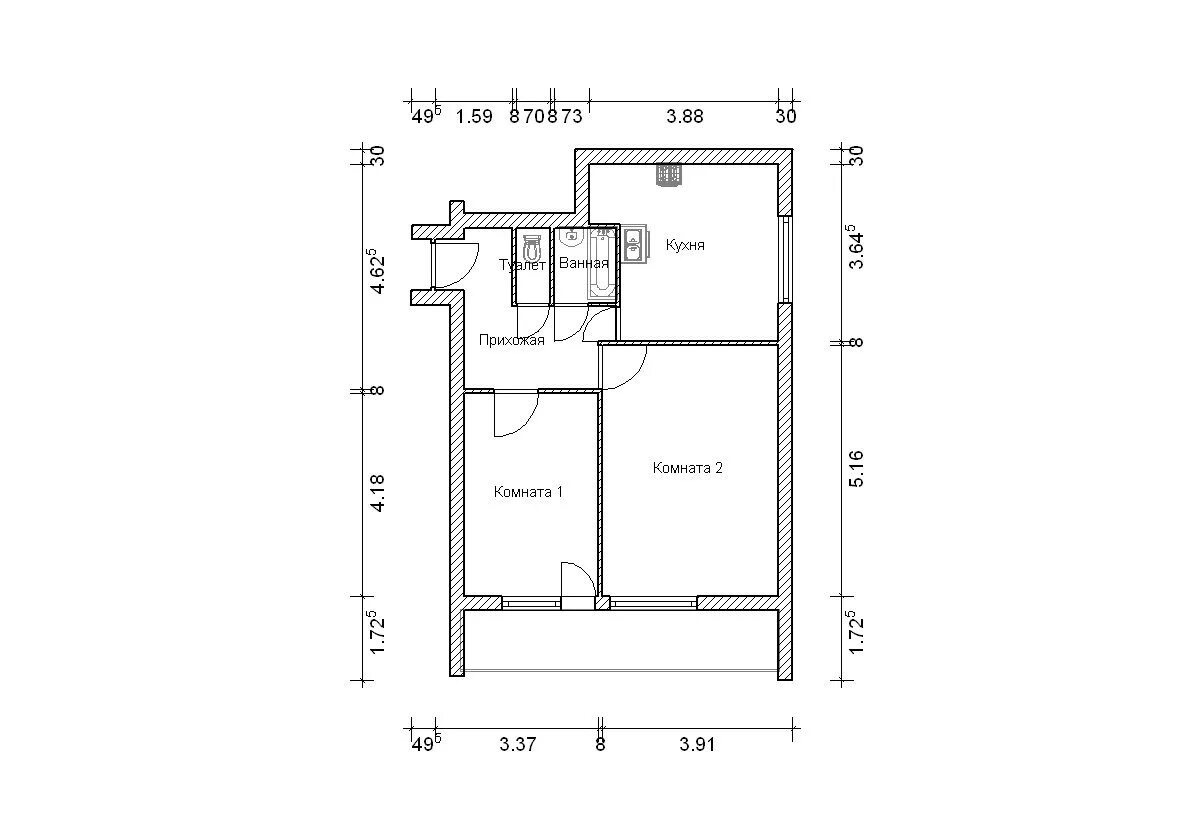 двухкомнатная квартира планировка план. план двухкомнатной квартиры с размерами. план двухкомнатной квартиры. план квартиры. чертеж двухкомнатной квартиры.