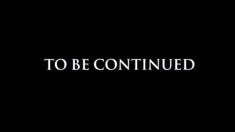 Can t be continued