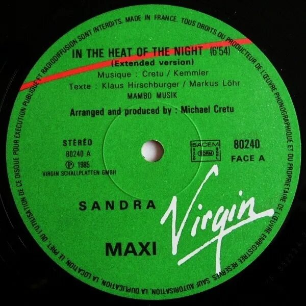 Sandra in the heat. Eurythmics Sexcrime. Sandra Everlasting Love 1988. Sandra - in the Heat of the Night обложка. Пластинка Sandra in the Heat of the Night.