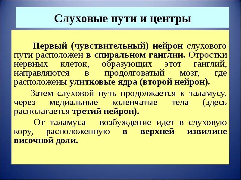 Слуховой центр коры мозга. Второй Нейрон слухового анализатора. Первый Нейрон слухового анализатора. Первый Нейрон слухового анализатора заканчивается в ядрах. Первый чувствительный Нейрон слухового анализатора расположен в.