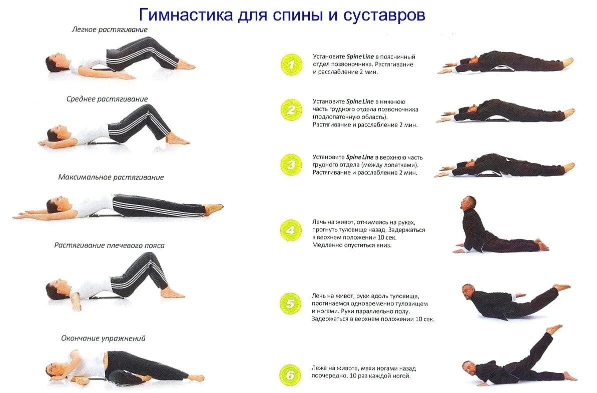 Комплекс лечебной гимнастики при грыже диска. Комплекс упражнений лфк при протрузии поясничного отдела. лечебная гимнастика при остеохондрозе поясничного отдела. упражнения на растяжение позвоночника при грыже. лечебная физкультура при остеохондрозе поясничного и шейного отдела.