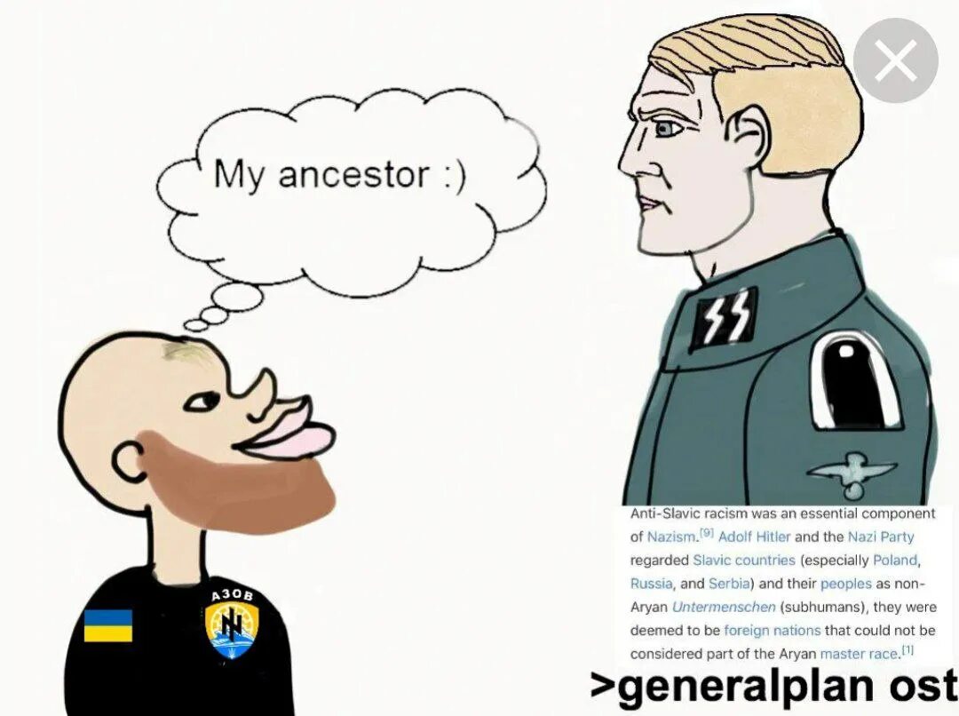 You are not and so
