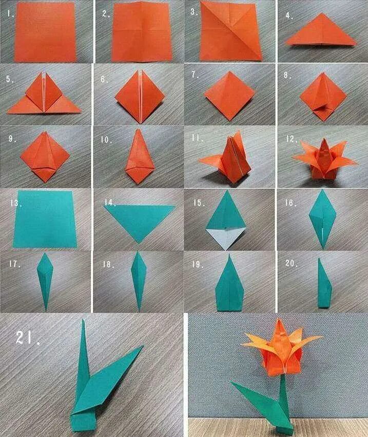 Оригами тюльпан пошагово для начинающих. Тюльпан из бумаги оригами пошагово для детей. Тюльпан оригами из бумаги пошагово для начинающих. Тюльпан из бумаги оригами по шагово.