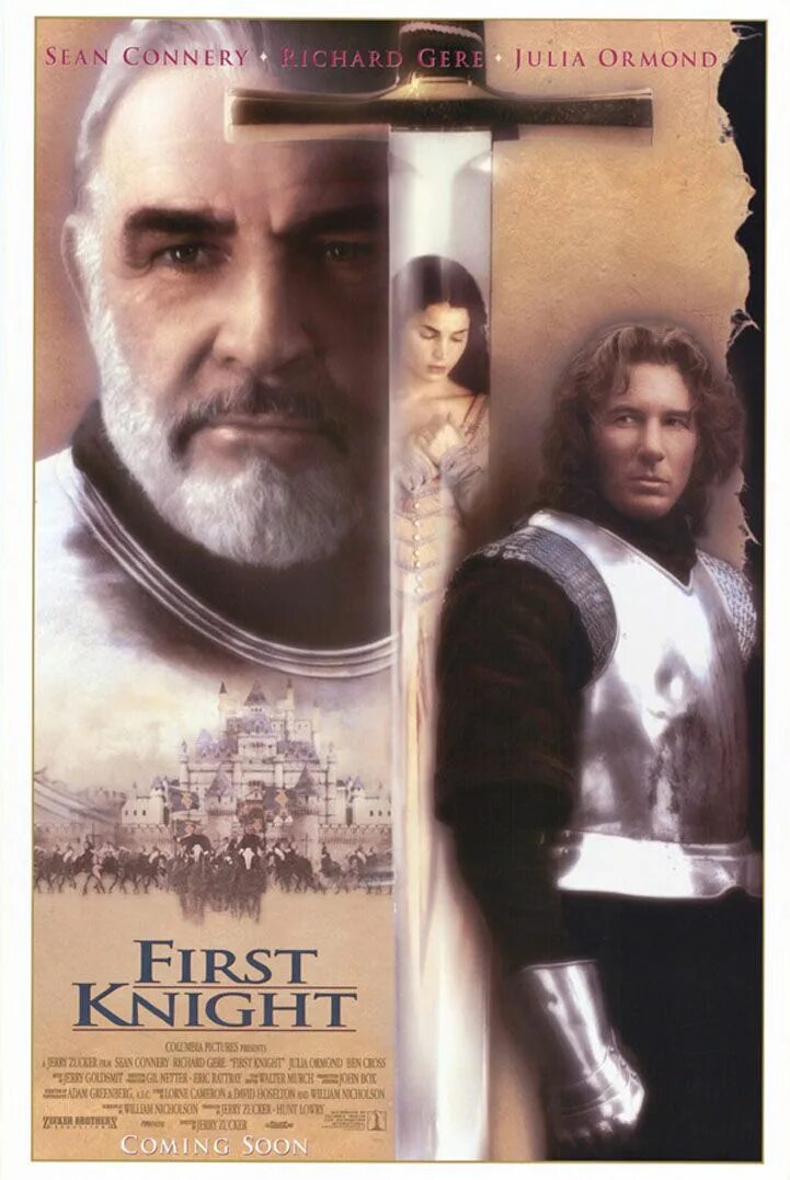 Первый рыцарь читать. Шон Коннери первый рыцарь. Первый рыцарь first Knight, 1995.