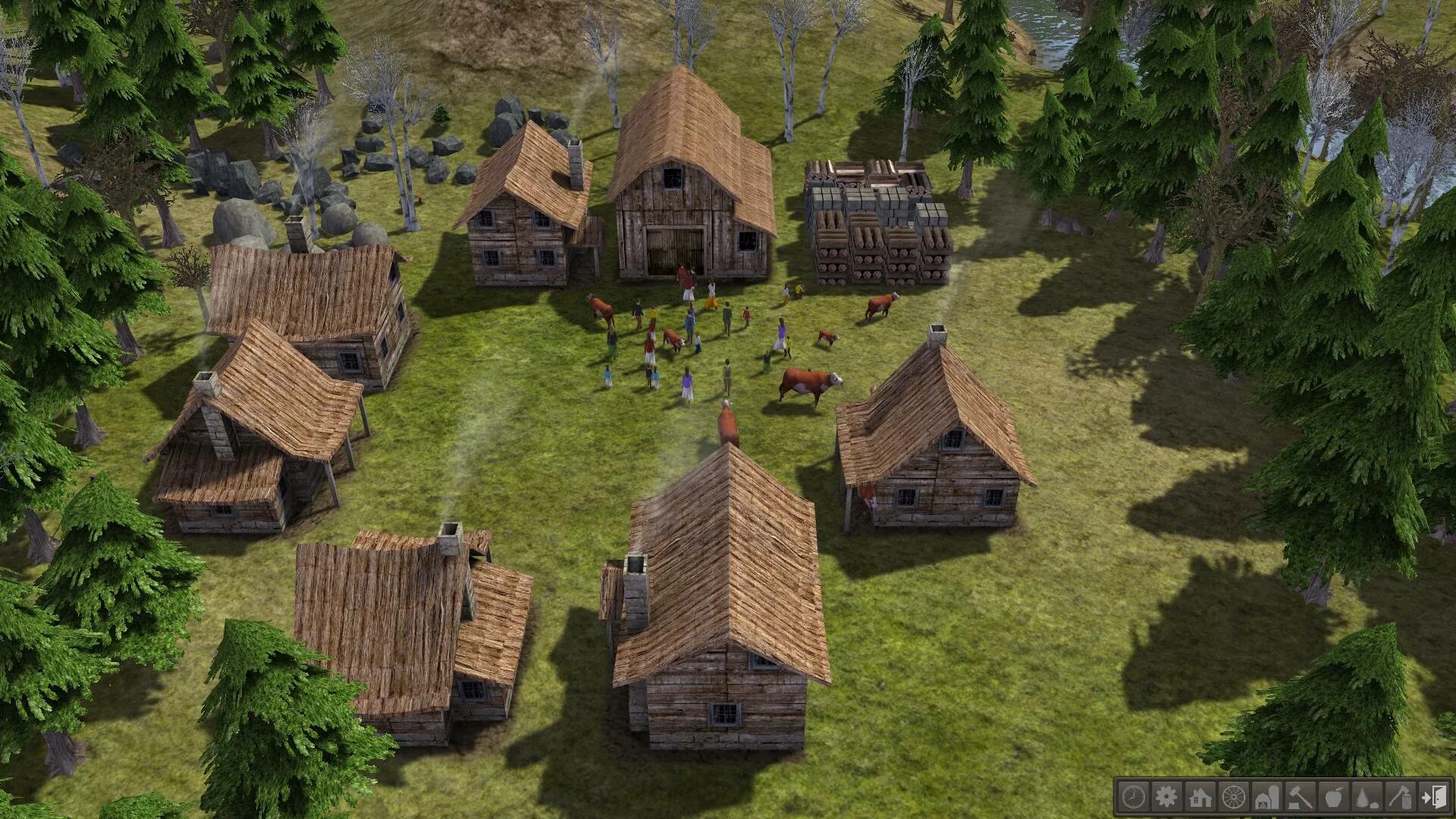 Игра строительство деревни. Игра banished 2. Banished, 2014. Banished 3. Banished геймплей.