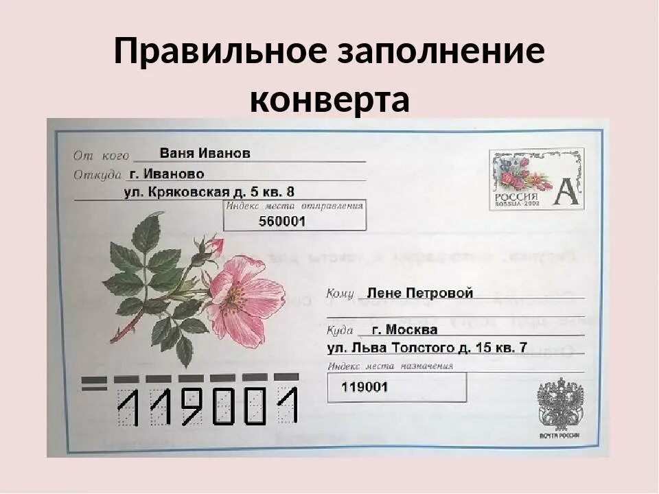 Образец заполнения почтового конверта. Правильное заполнение конверта. как правильно заполнить конверт. оформление конверта для письма. как оформить конверт для письма.