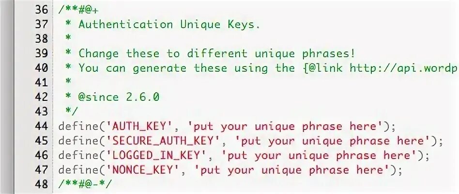 Define auth