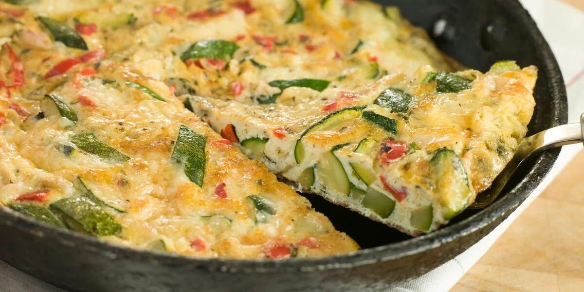 Рецепт: Фриттата с кабачками на RussianFood.com