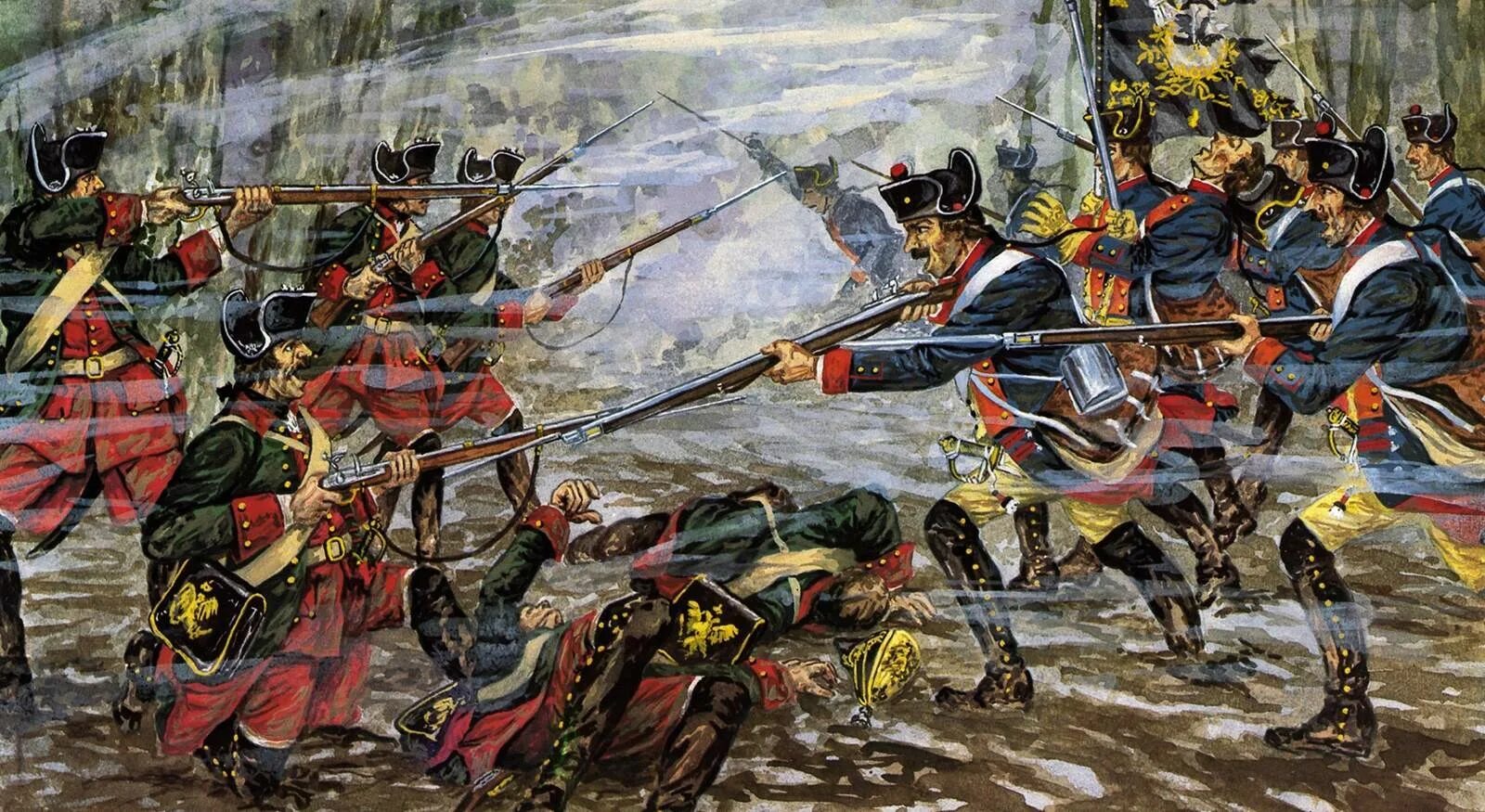 Прусская армия в семилетней войне.