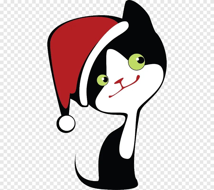 Котик в новогодней шапке рисунок. Новогодние мультяшные котята. чёрный котик в новогодней шапочке. новогодние мультяшные котики. новогодний котик мультяшный.