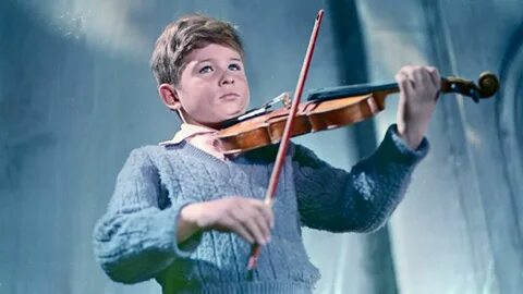 Violins playing and the angels