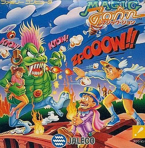 Magic john. Totally rad Денди. Игры от Jaleco Famicom. Totally rad Famicom.