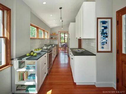It is small the kitchen