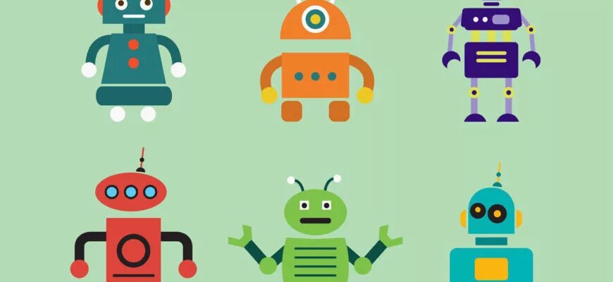 Робот поисковик. Роботы в образовании. google robot vector.