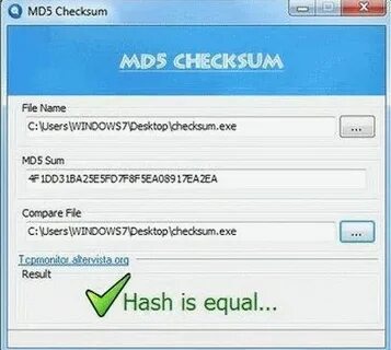 Md5sum windows