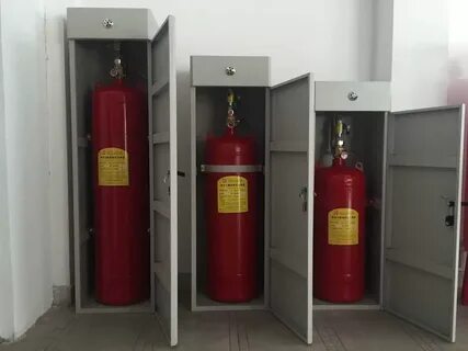 Газовый баллон пожаротушения