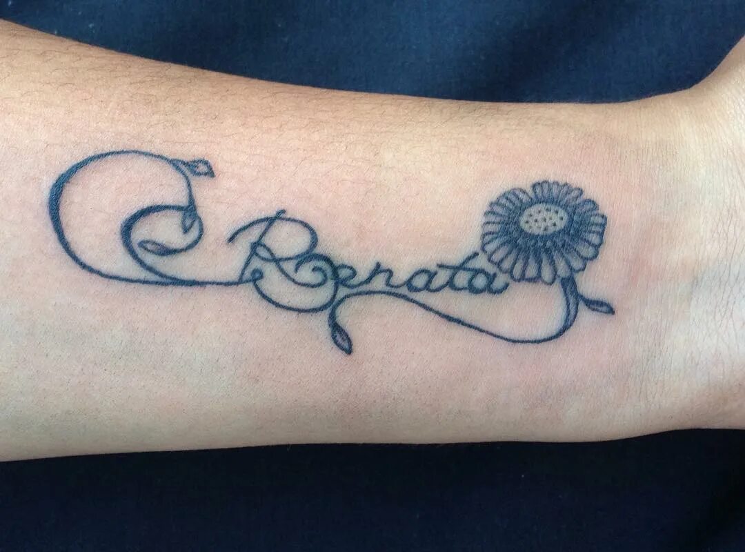 Tatuajes de globos con nombres