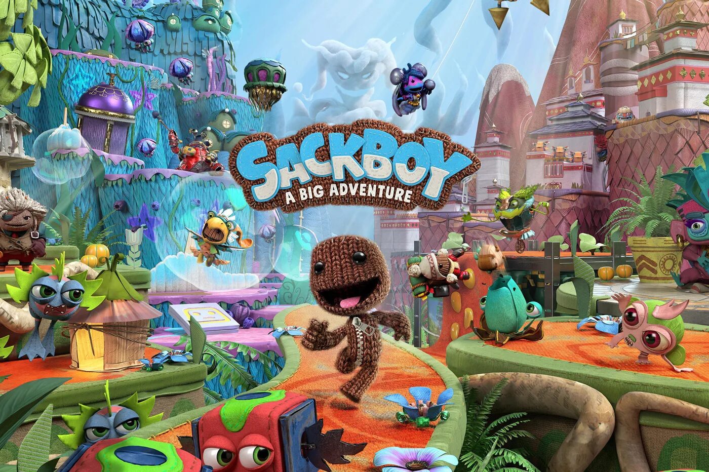 Sackboy adventure на пк. Сэкбой ps4. Sackboy a big Adventure ps5. Сэкбой большое приключение. Little big Planet big Adventure ps4.