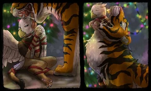 Unwrap your gift Christmas Vore YCH by Yoridan -- Fur Affinity dot net