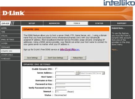 Dns address could