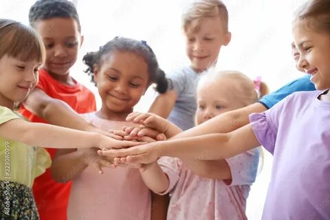 All children together