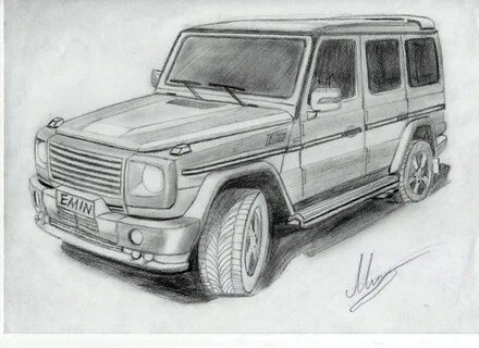 Как нарисовать машину гелик