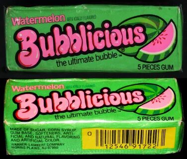 Жевательная резинка bubble gum