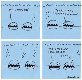 As happy as
