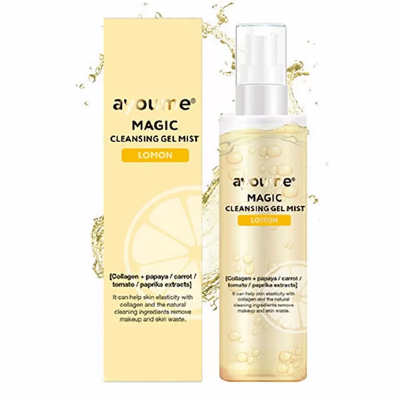 Гель для лица очищающий Ayoume. Спрей Ayoume Magic Cleansing Gel Mist Lemon. Мист для лица. Корейский мист для лица Mist ELISHACOY. Gel mist