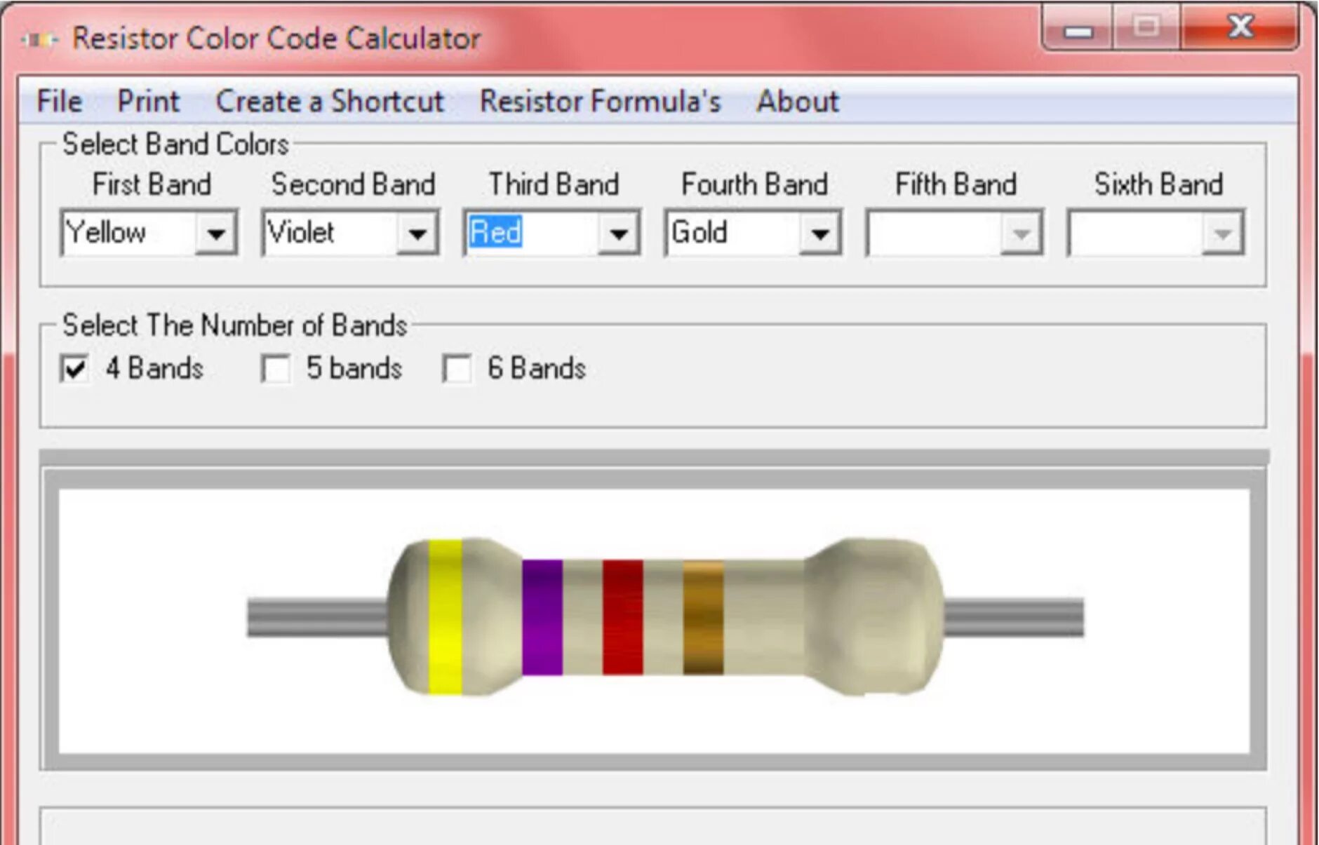 Калькулятор цвета сопротивления. Маркировка резисторов. Resistor Color code calculator. Программа резистор. Цветовая маркировка резисторов.