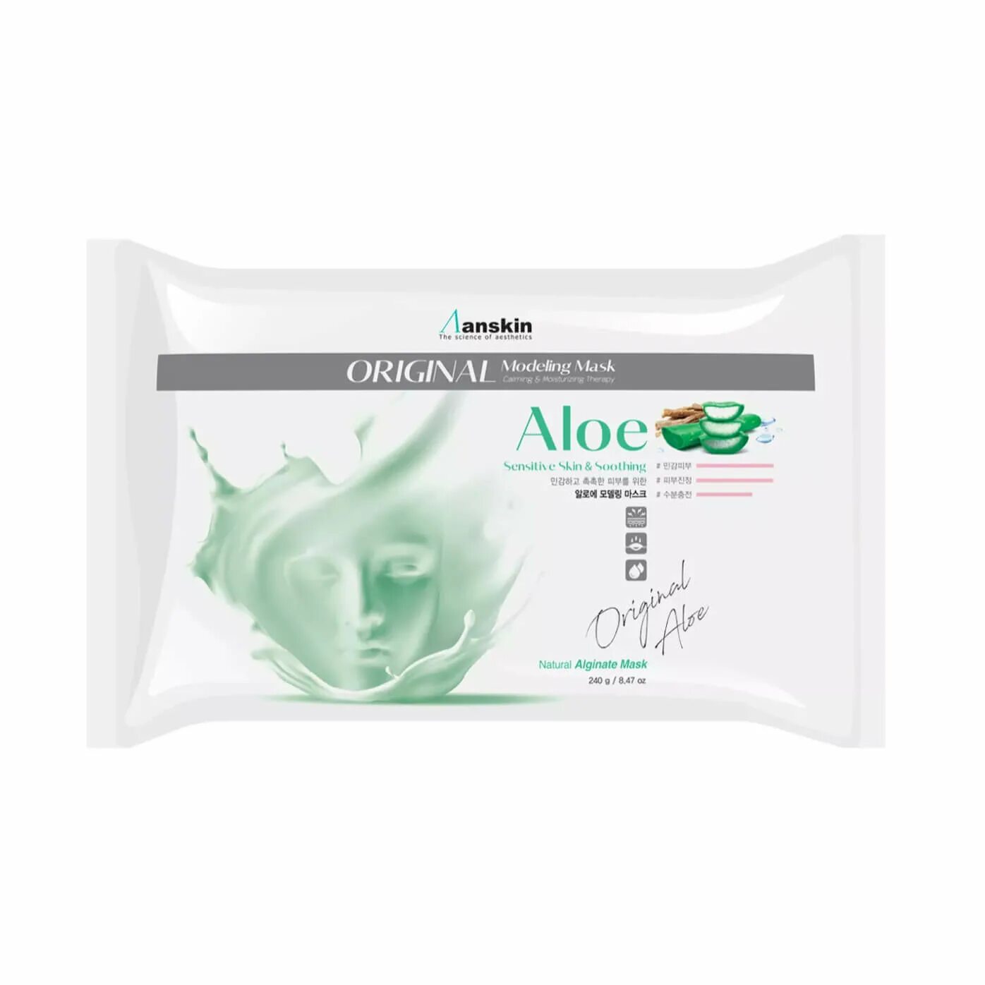 Original маска. АН Original маска Aloe Modeling Mask / Refill 240гр. Маска альгинатная с алоэ Anskin Aloe Modeling Mask (пакет 500г.)\. Альгинатная маска с экстрактом алоэ [Anskin] Aloe Modeling Mask (пакет 240 гр). Альгинатная маска Анскин.