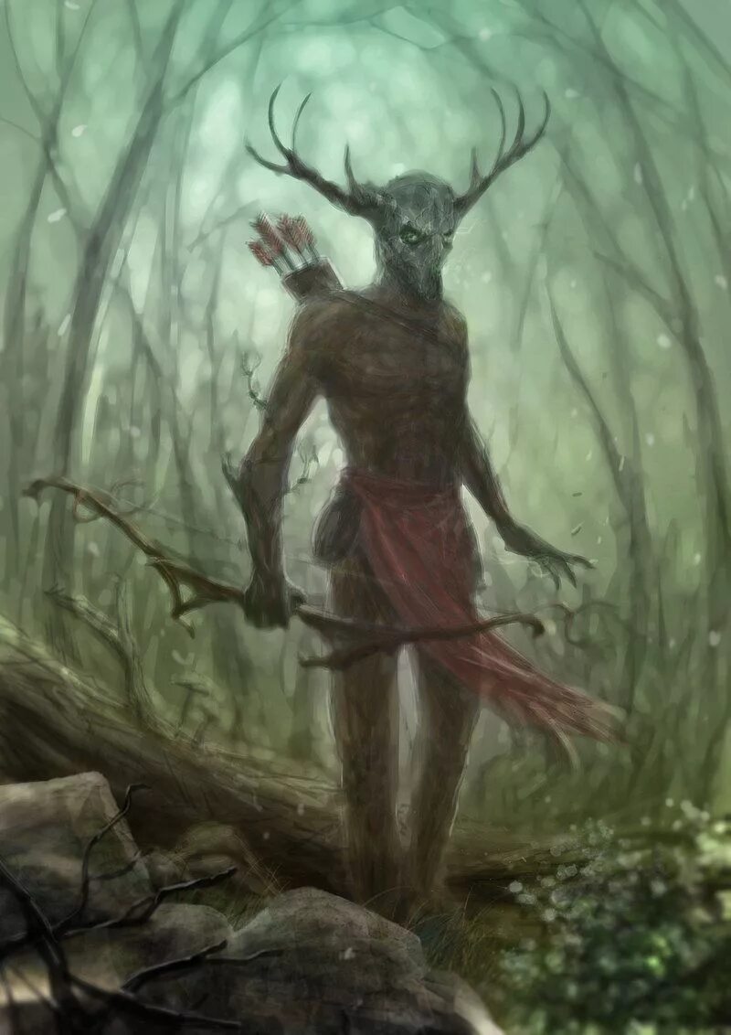 Бог охоты. The elder scrolls хирсин. хирсин даэдра. даэдрический принц хирсин. хирсин бог даэдра принц.