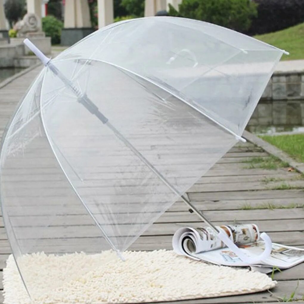 Купить прозрачный зонт. Прозрачный зонтик. Зонт прозрачный. Зонтик прозрачный купол. Купольный зонт прозрачный.