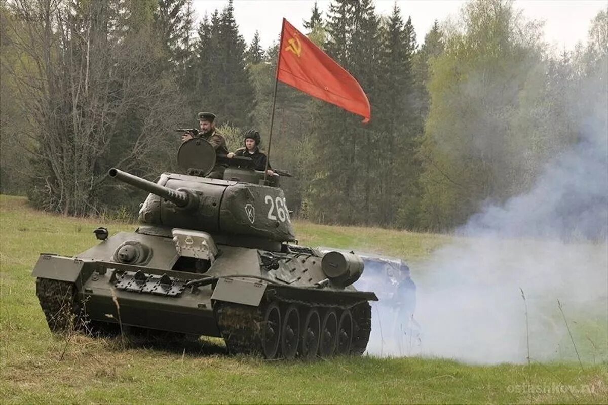 Особенности музея Музей военной техники в Тверской области, 7, д. Жалыбня - Янде