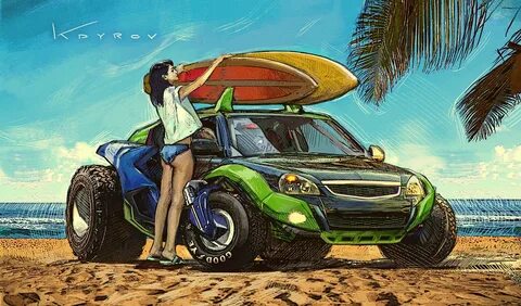 Автомобильные арты