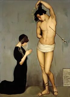Файл:Ángel Zárraga - Votive Offering (Saint Sebastian) - Google Art Project...
